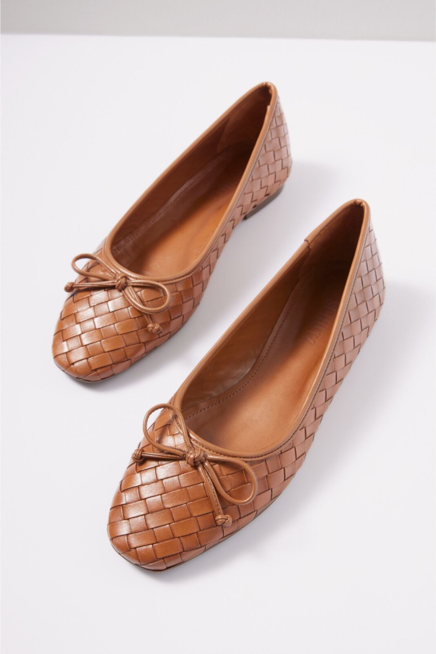 Shoes & Accessories SCHUTZ | Arissa Woven Ballet Flat