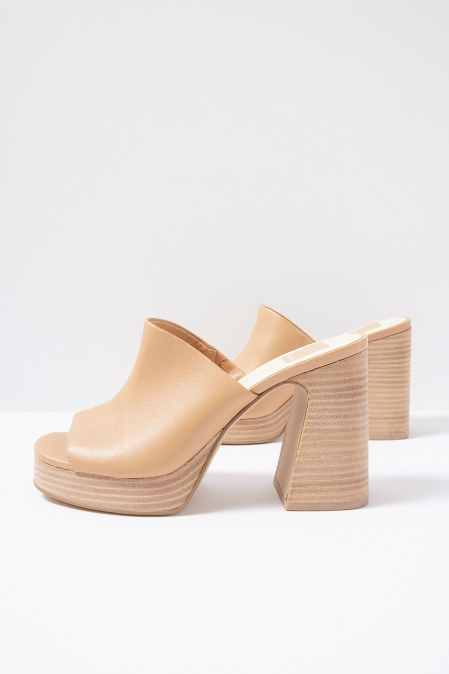 Shoes & Accessories DOLCE VITA | Lukas Wood Platform Sandal