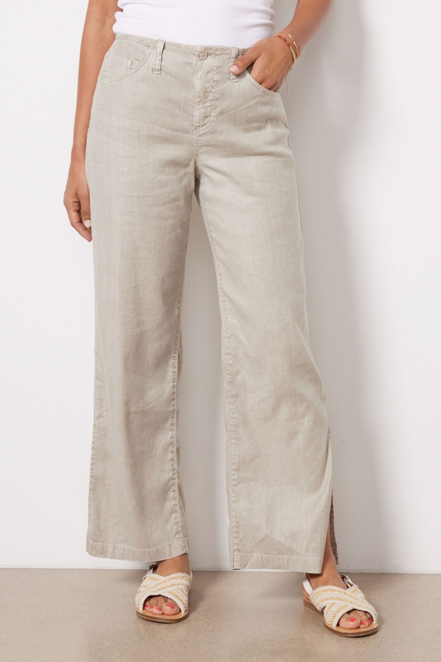 Clothing EVEREVE | Sundae Wide Leg Pant