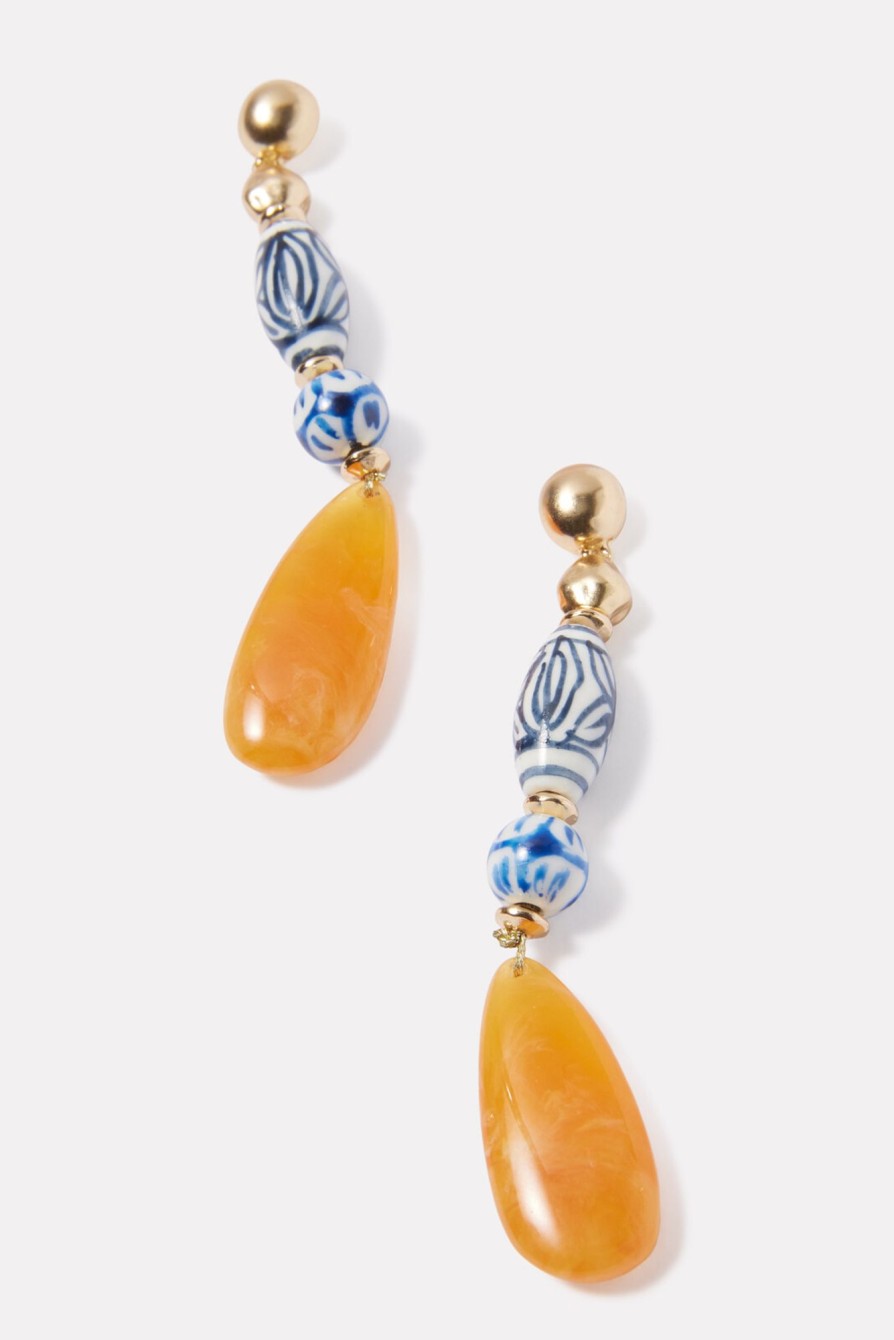 Shoes & Accessories EVEREVE | Ceramic Linear Drop Earring