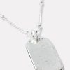 Shoes & Accessories GORJANA | Griffin Dog Tag Necklace