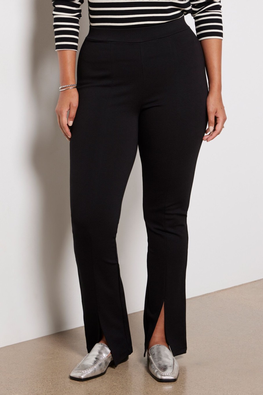 Clothing SANCTUARY | Marx Front Slit Legging