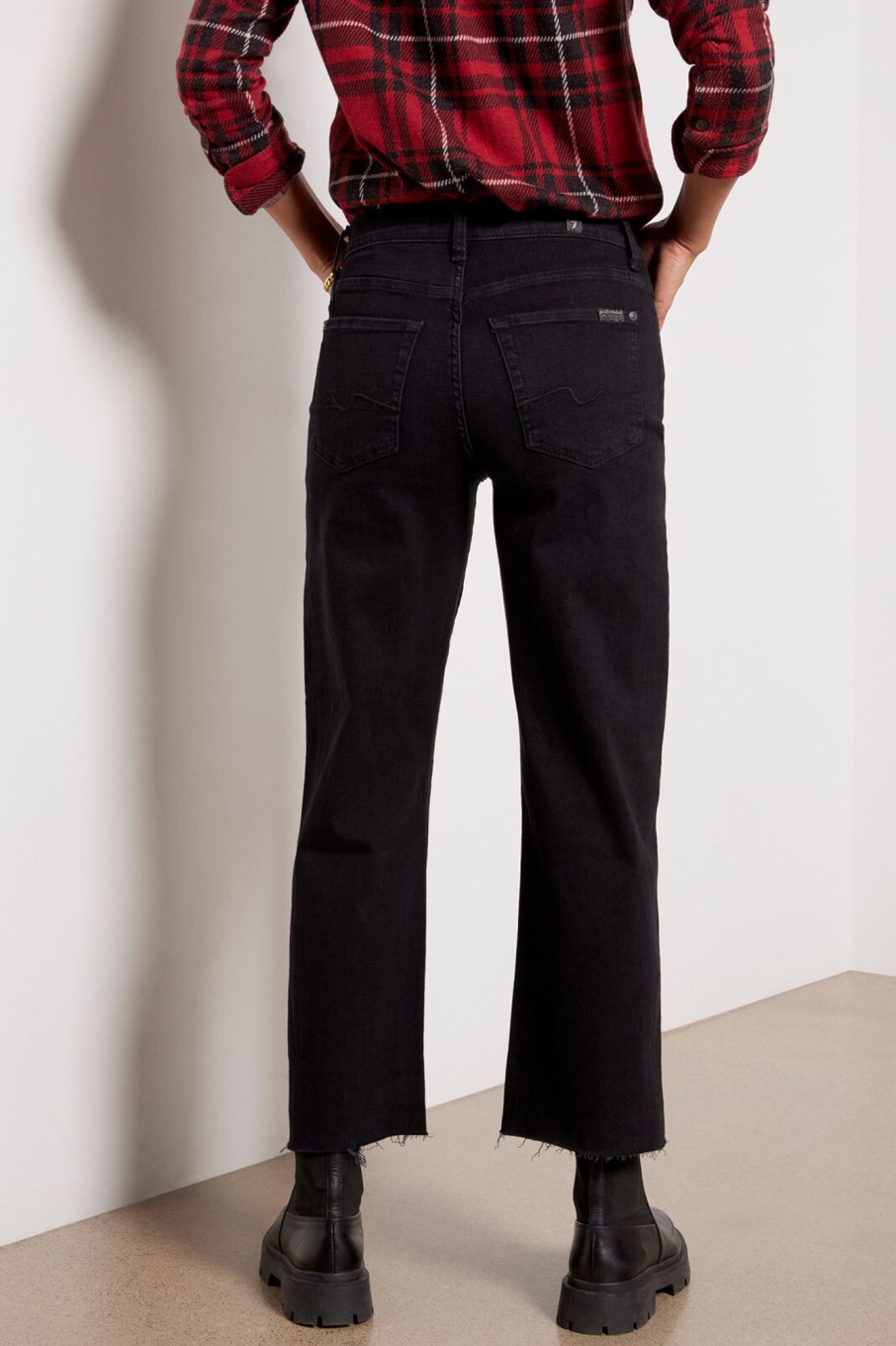 Clothing 7 FOR ALL MANKIND | Cropped Alexa Jean