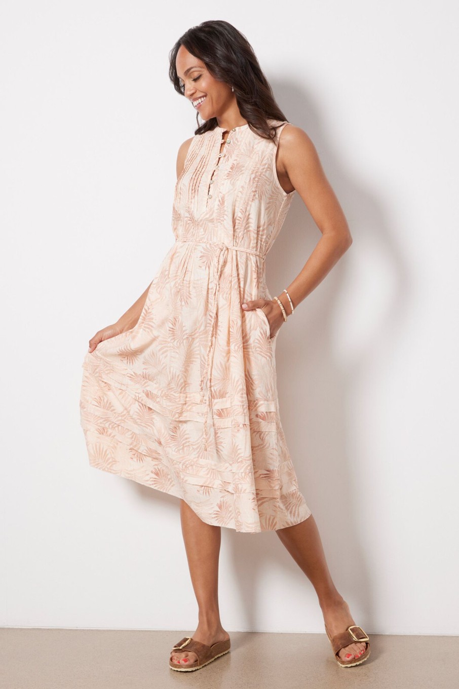 Clothing FAHERTY | Isha Midi Dress