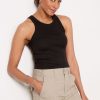 Clothing ENZA COSTA | Supima Cotton Bold Sheath Tank