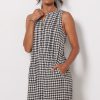 Clothing FAHERTY | Isha Gingham Dress