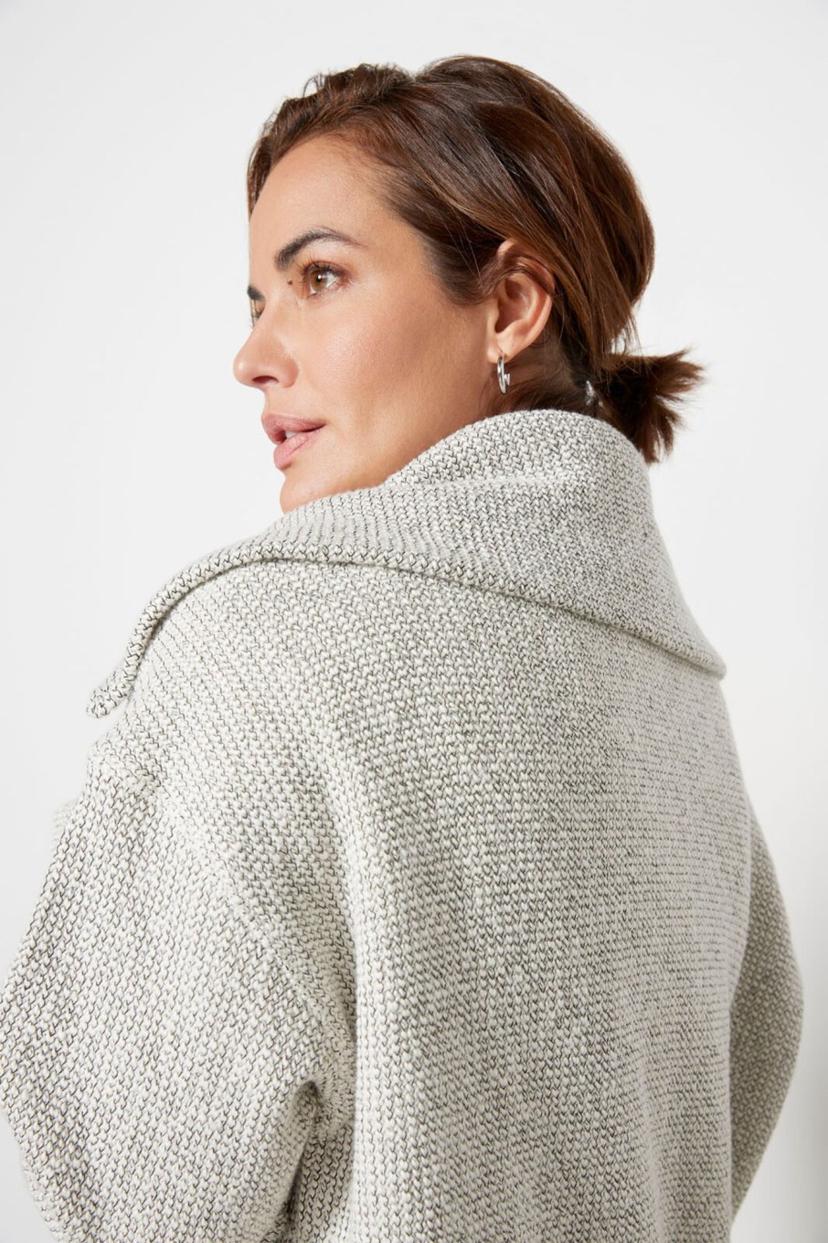 Clothing SWEATY BETTY | Restful Boucle Half Zip