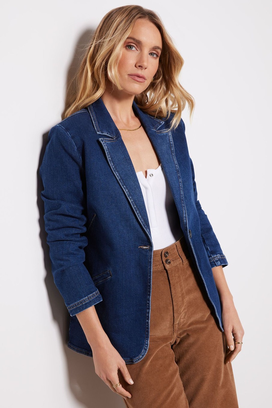 Clothing EVEREVE | Denim Blazer