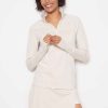 Clothing BEYOND YOGA | Heather Rib Take A Hike Zip Pullover