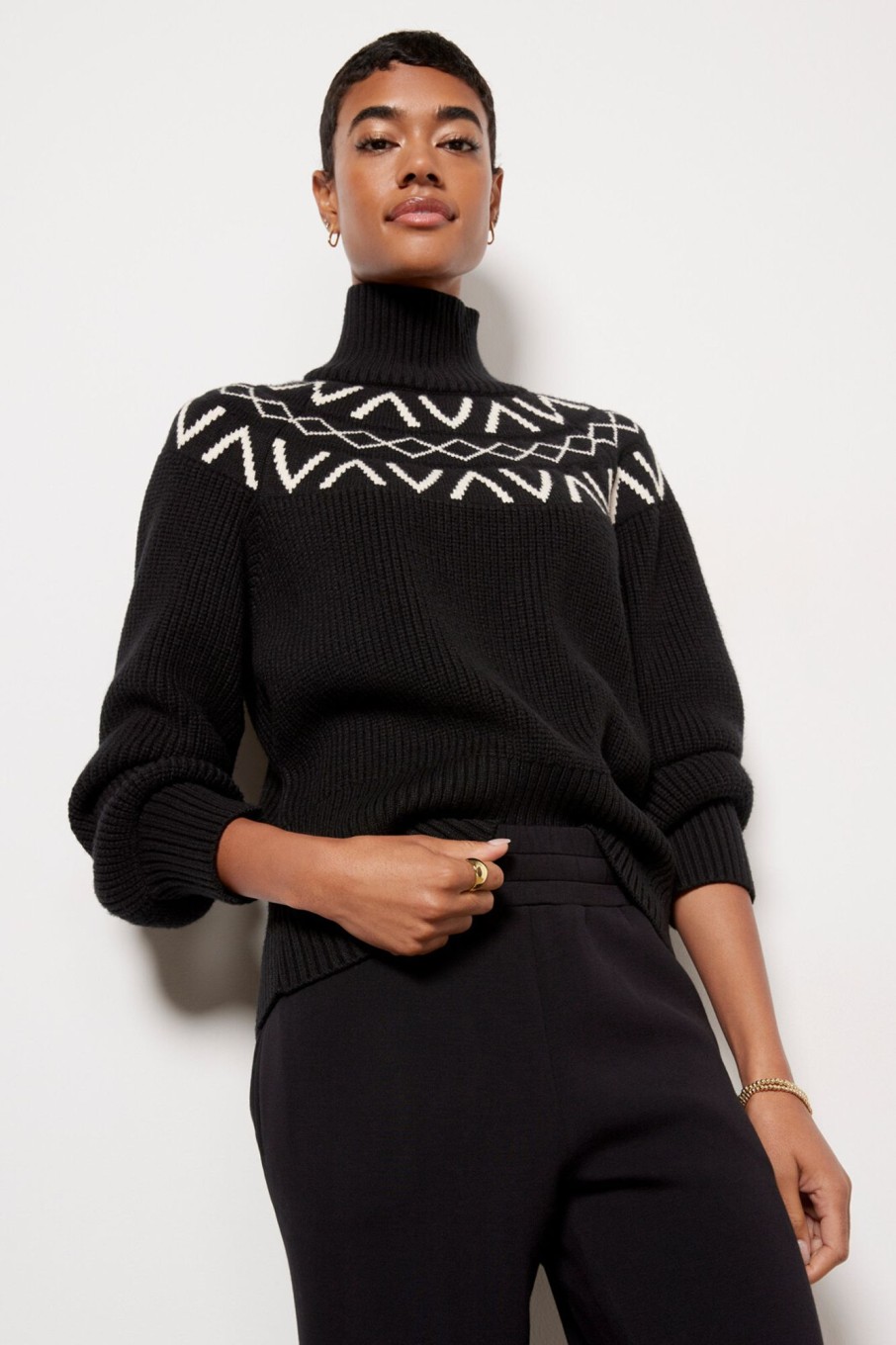 Clothing VARLEY | Marcie Fair Isle Pullover