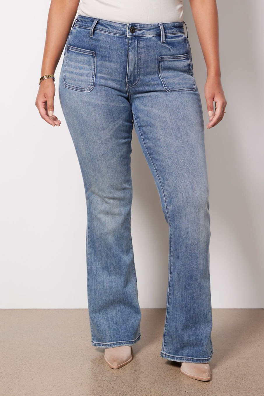 Clothing KUT FROM THE KLOTH | Ana High Rise Flare Jean