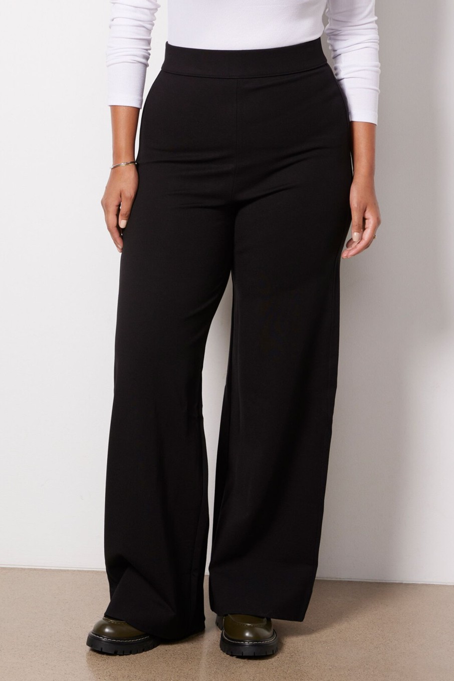 Clothing RAG AND BONE | Irina Ponte Wide Leg Pant