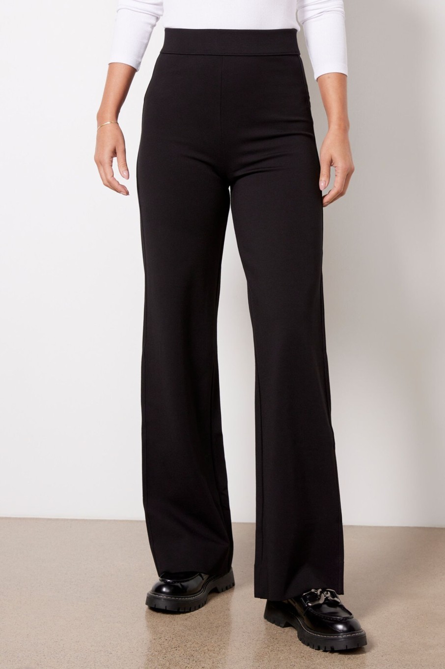 Clothing RAG AND BONE | Irina Ponte Wide Leg Pant