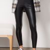 Clothing COMMANDO | 7/8 Faux Leather Legging