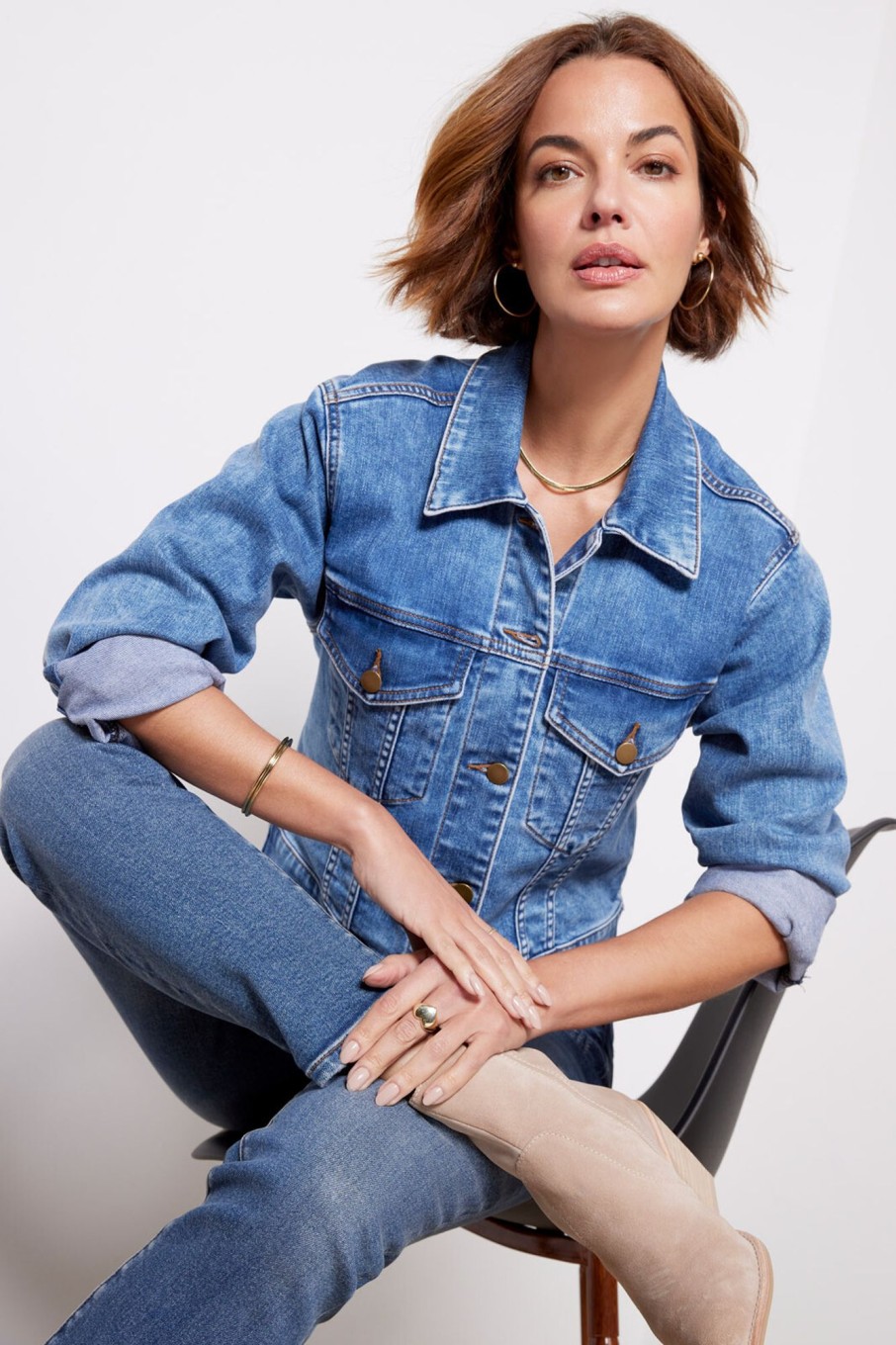 Clothing KUT FROM THE KLOTH | Angela Denim Jacket