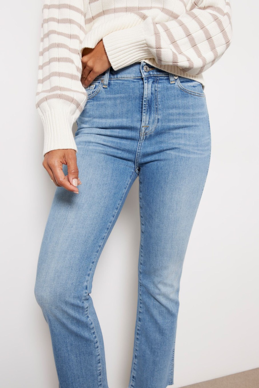 Clothing 7 FOR ALL MANKIND | High Waist Slim Kick