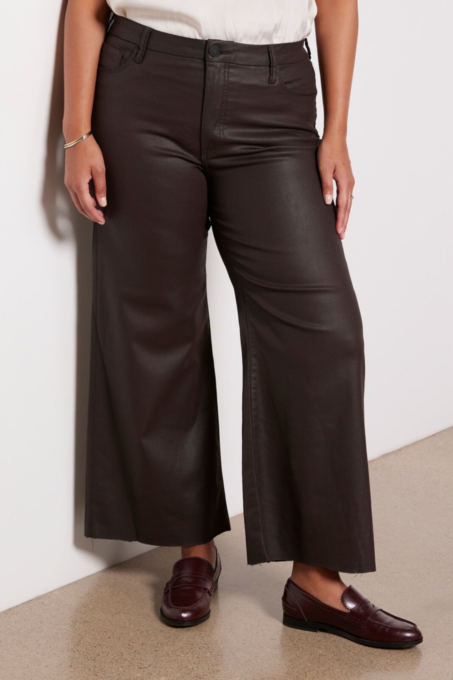 Clothing KUT FROM THE KLOTH | Meg Coated Wide Leg