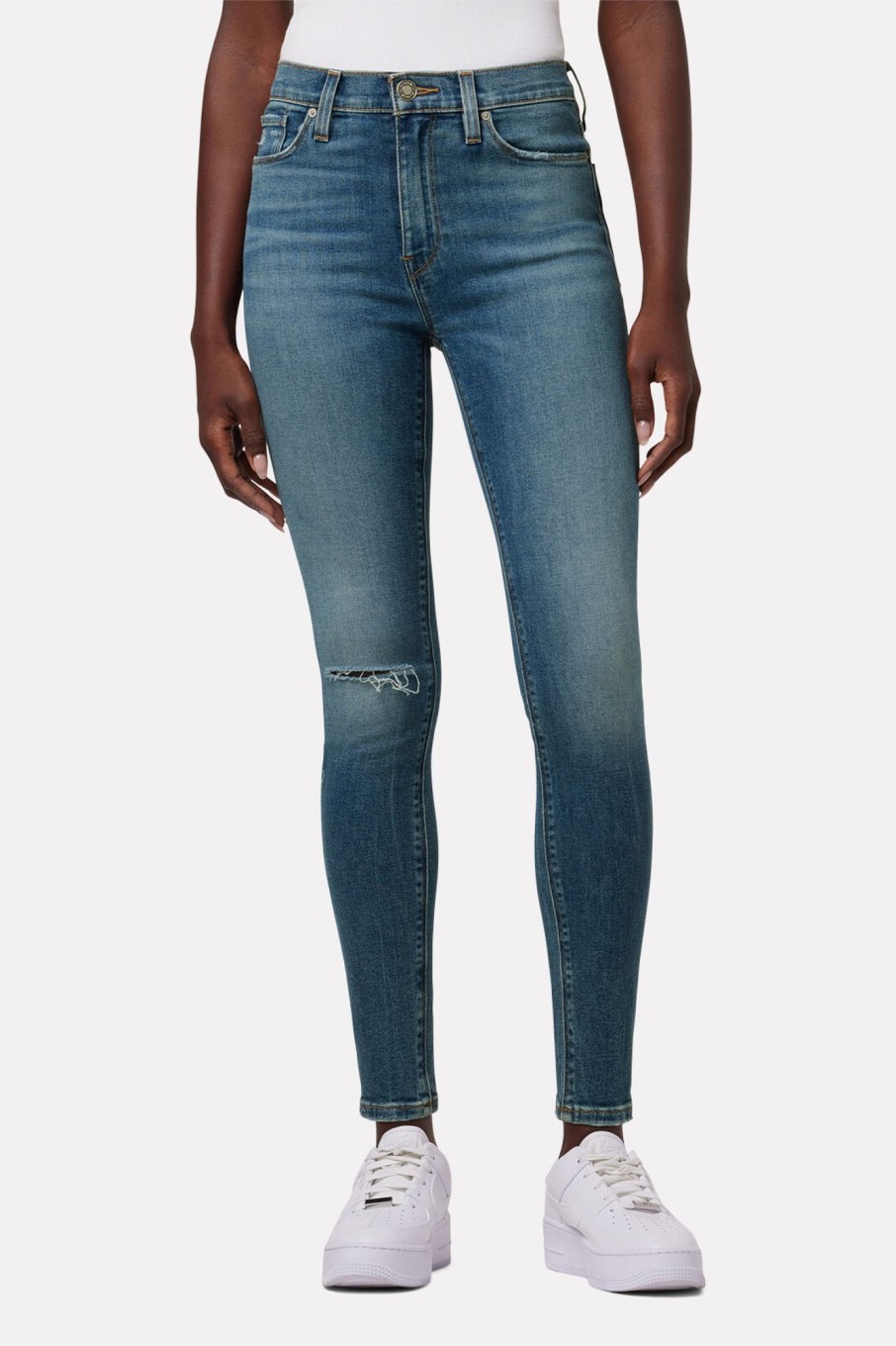 Clothing HUDSON | Barbara High Rise Super Skinny Ankle Jean