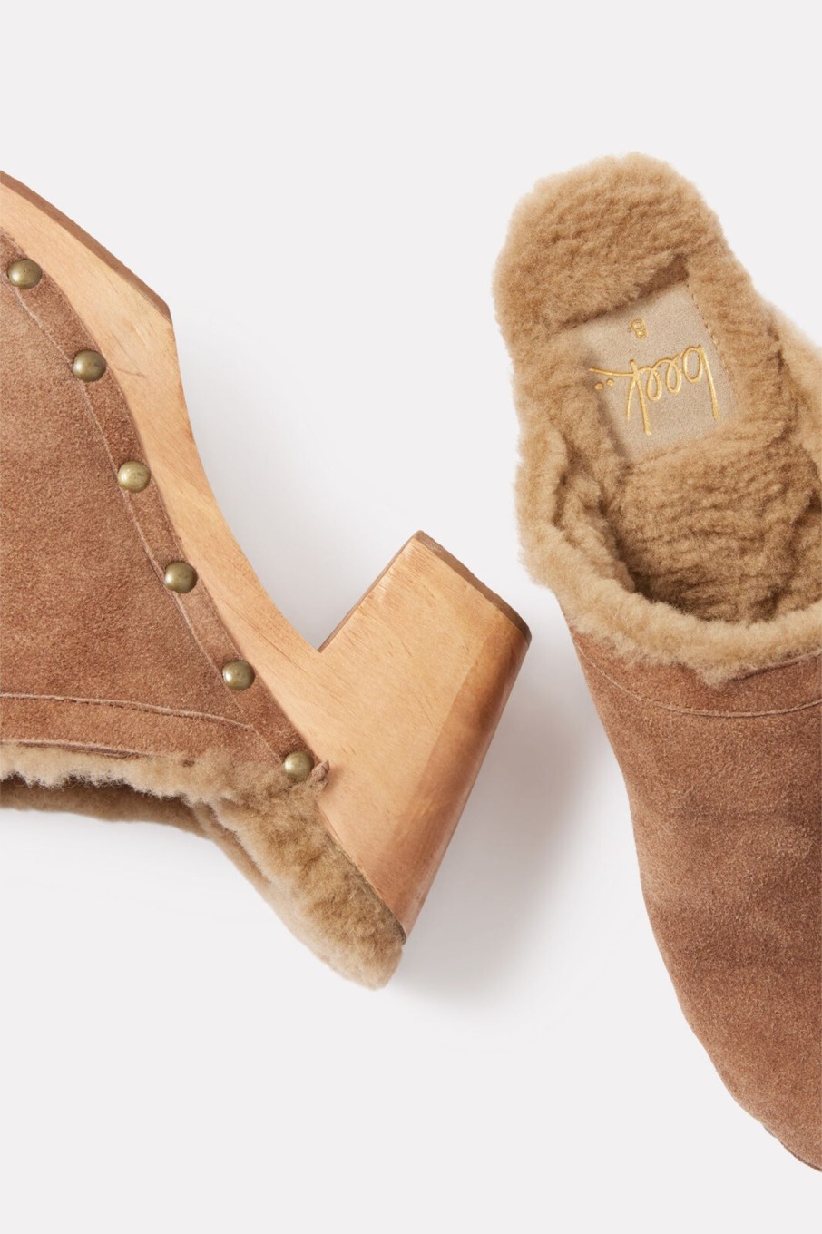 Shoes & Accessories BEEK | Woodpecker Shearling Clog