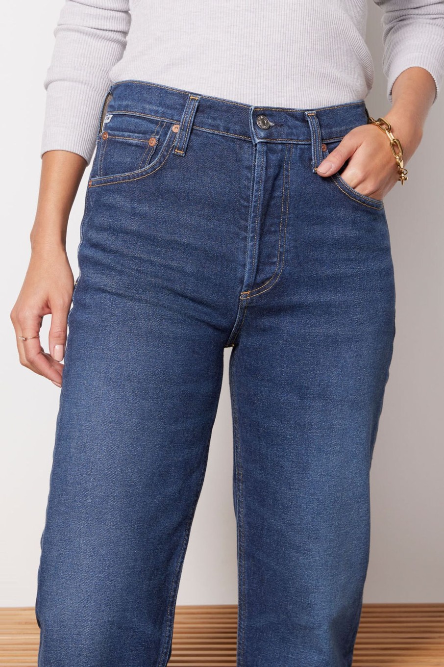 Clothing CITIZENS OF HUMANITY | Florence Wide Straight Jean