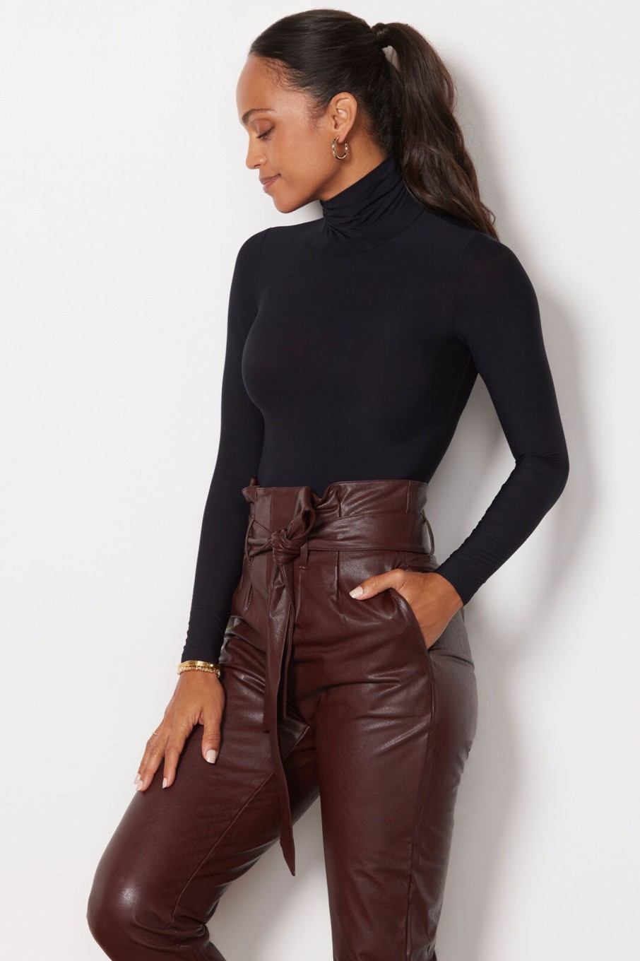 Clothing COMMANDO | Butter Turtleneck Bodysuit