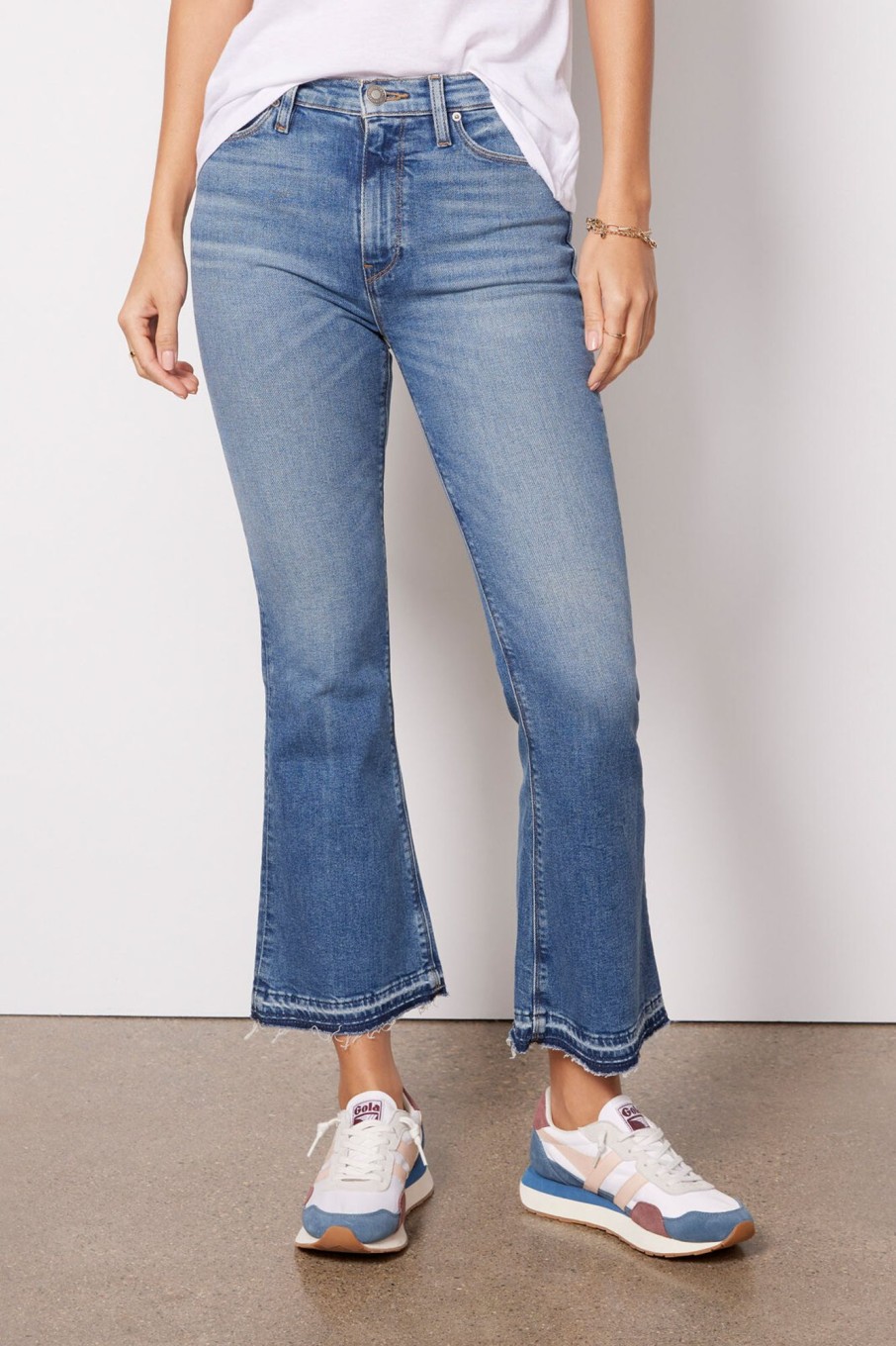 Clothing HUDSON | Barbara High-Rise Bootcut Crop Jean