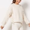 Clothing SPLENDID | Thais Fringe Pullover