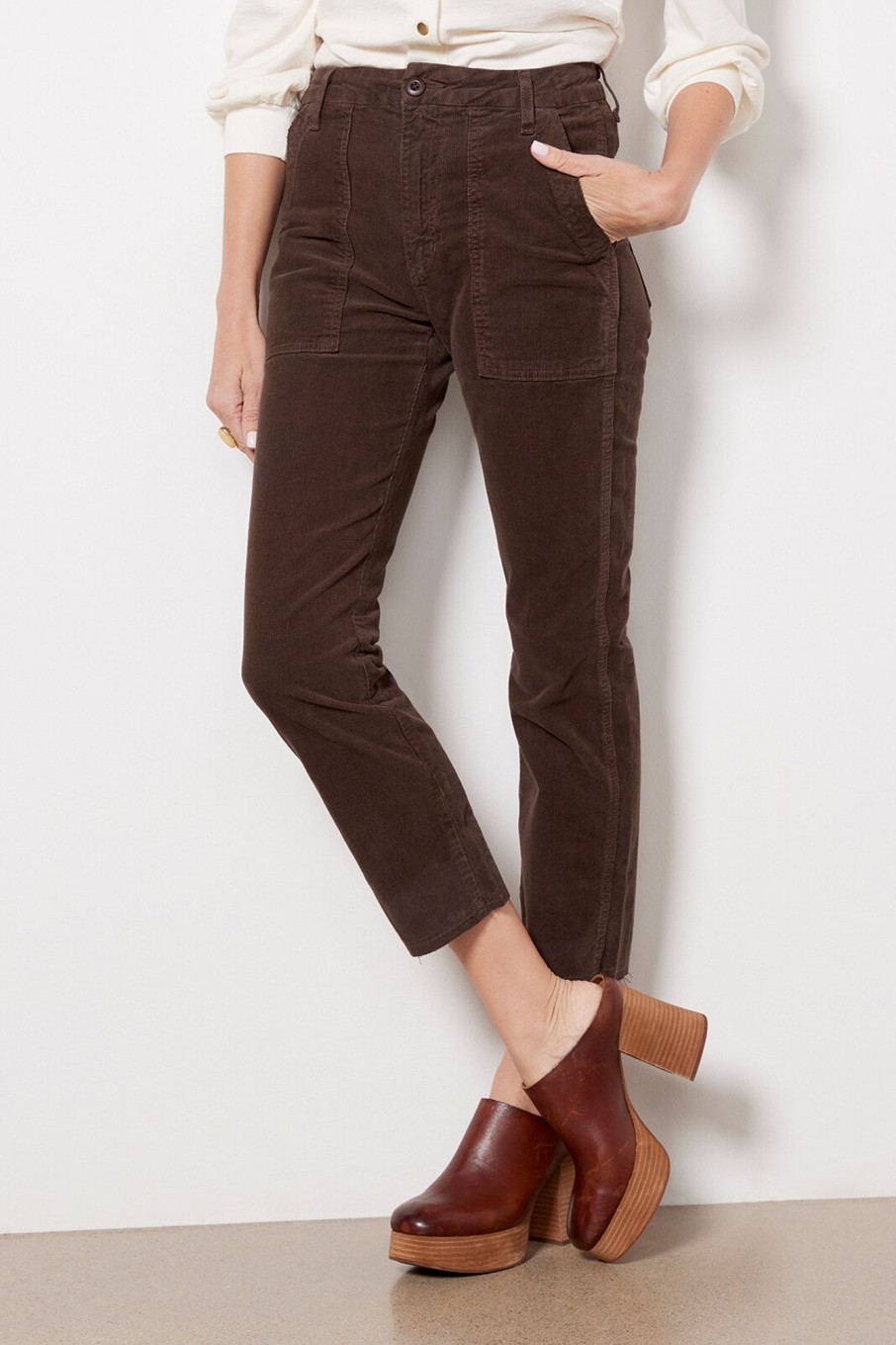 Clothing AMO | Corduroy Easy Army Trouser