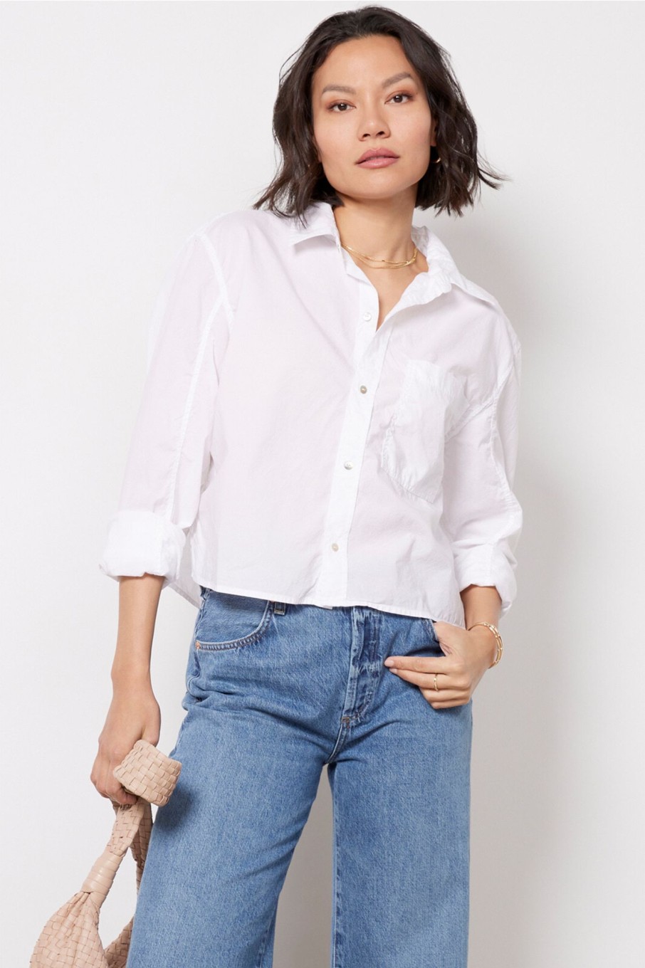 Clothing AMO | Ruth Crop Shirt