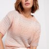 Clothing DESIGN HISTORY | Ombre Crochet Pullover