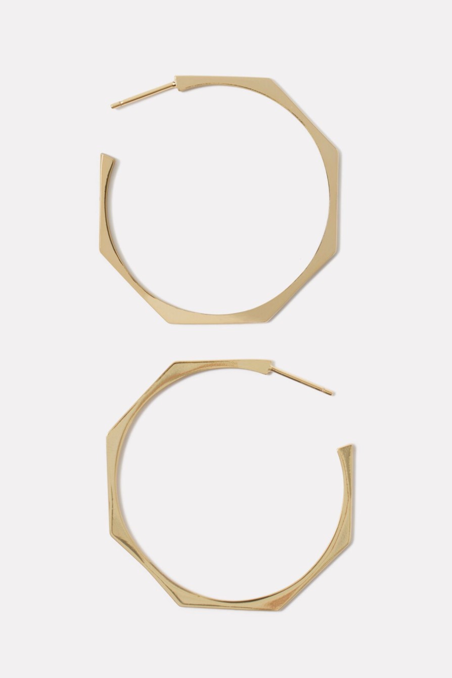 Shoes & Accessories EVEREVE | Geo Hoop Earring