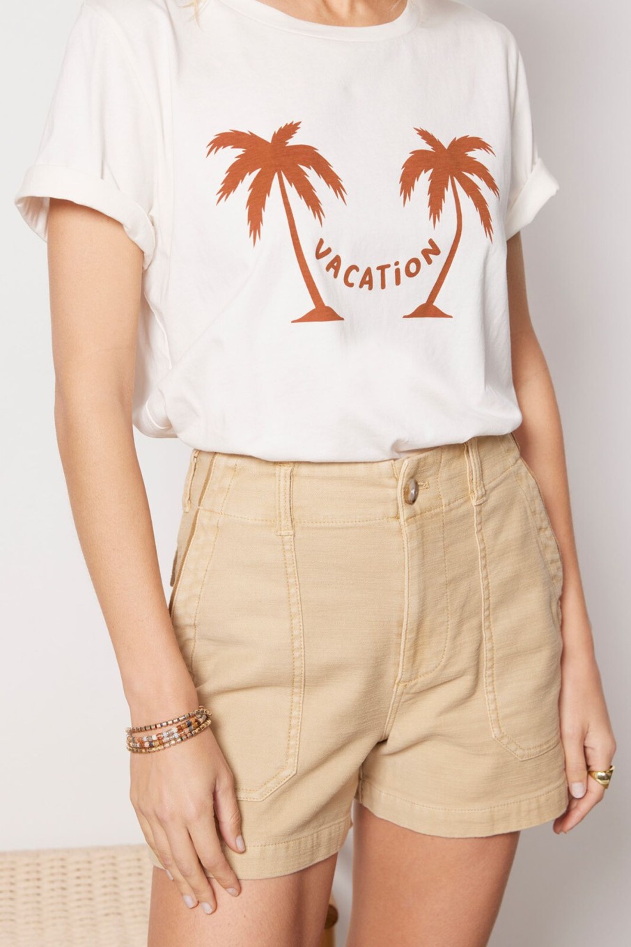 Clothing SOUTH PARADE | Vacation Palms Tee