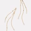 Shoes & Accessories EVEREVE | Joanie Chain And Crystal Drop Earring