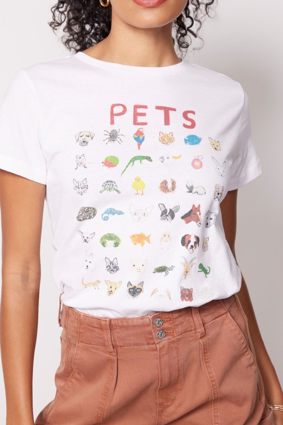 Clothing UNFORTUNATE PORTRAIT | Pets Tee