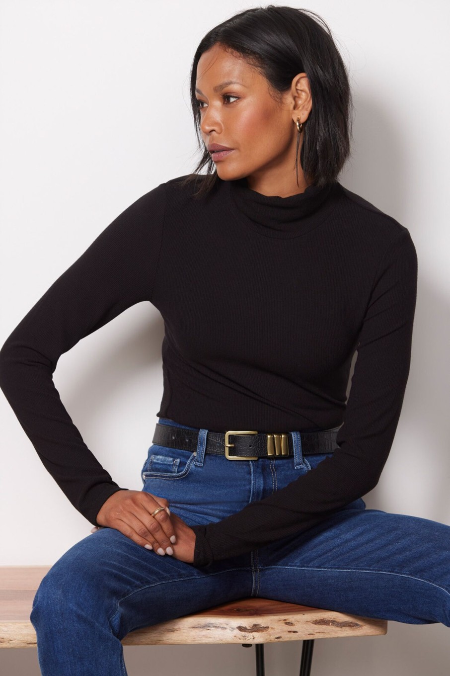 Clothing SANCTUARY | Essential Turtleneck