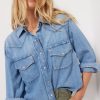 Clothing CITIZENS OF HUMANITY | Cropped Western Shirt