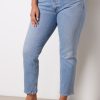 Clothing AGOLDE | Willow Mid Rise Slim Crop Jean