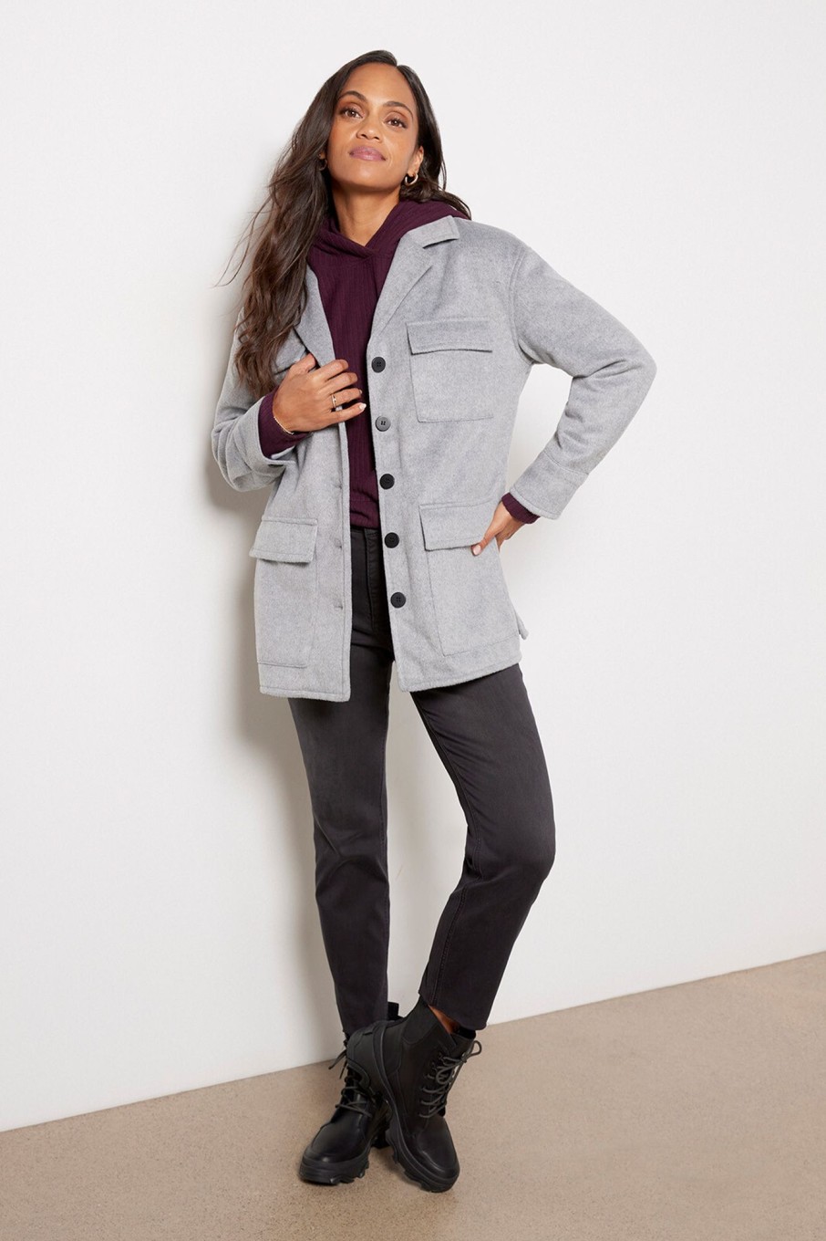 Clothing SANCTUARY | Fisher Car Coat