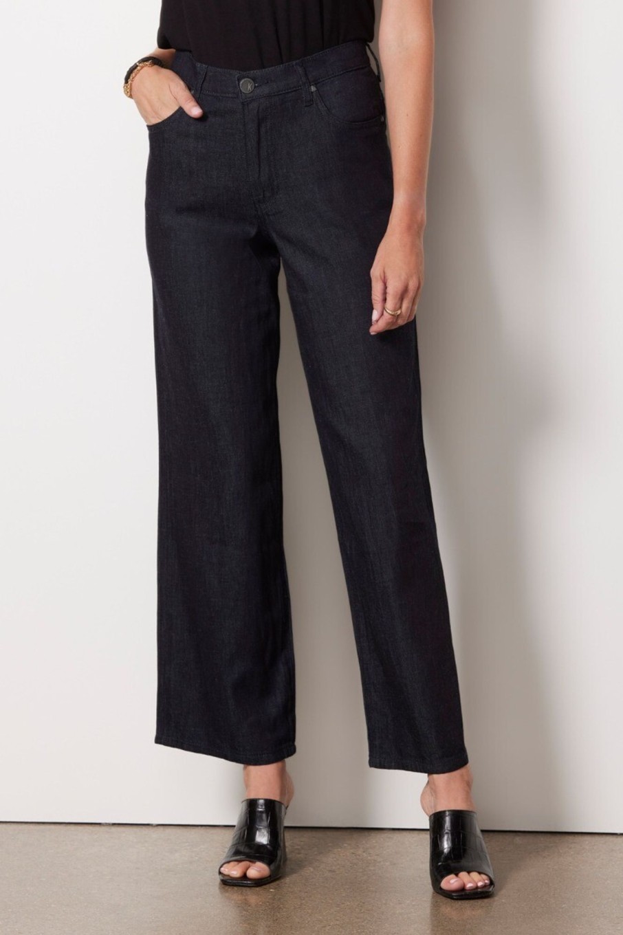 Clothing KUT FROM THE KLOTH | Maggie Wide Drape Leg - 30 Inseam