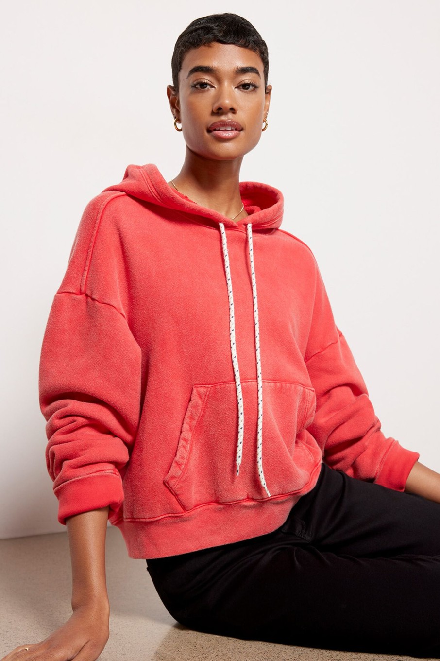 Clothing SUNDRY | Mineral Wash Hoodie