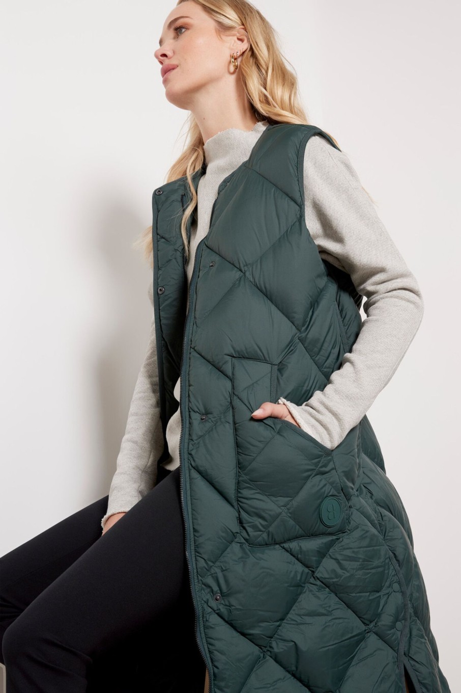 Clothing SWEATY BETTY | Downtown Quilted Gillet