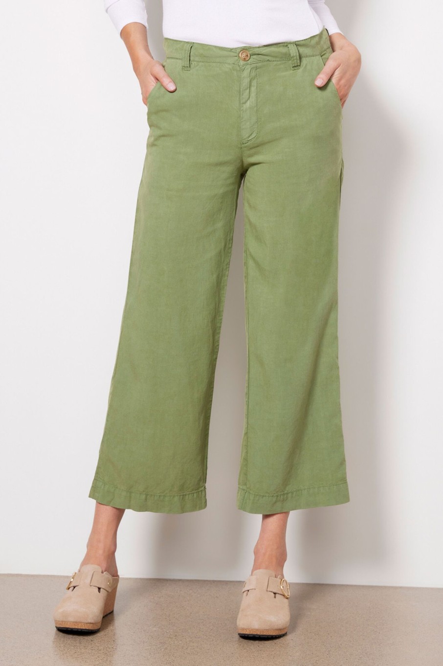 Clothing KUT FROM THE KLOTH | Charlotte Crop Wide Leg Trousers