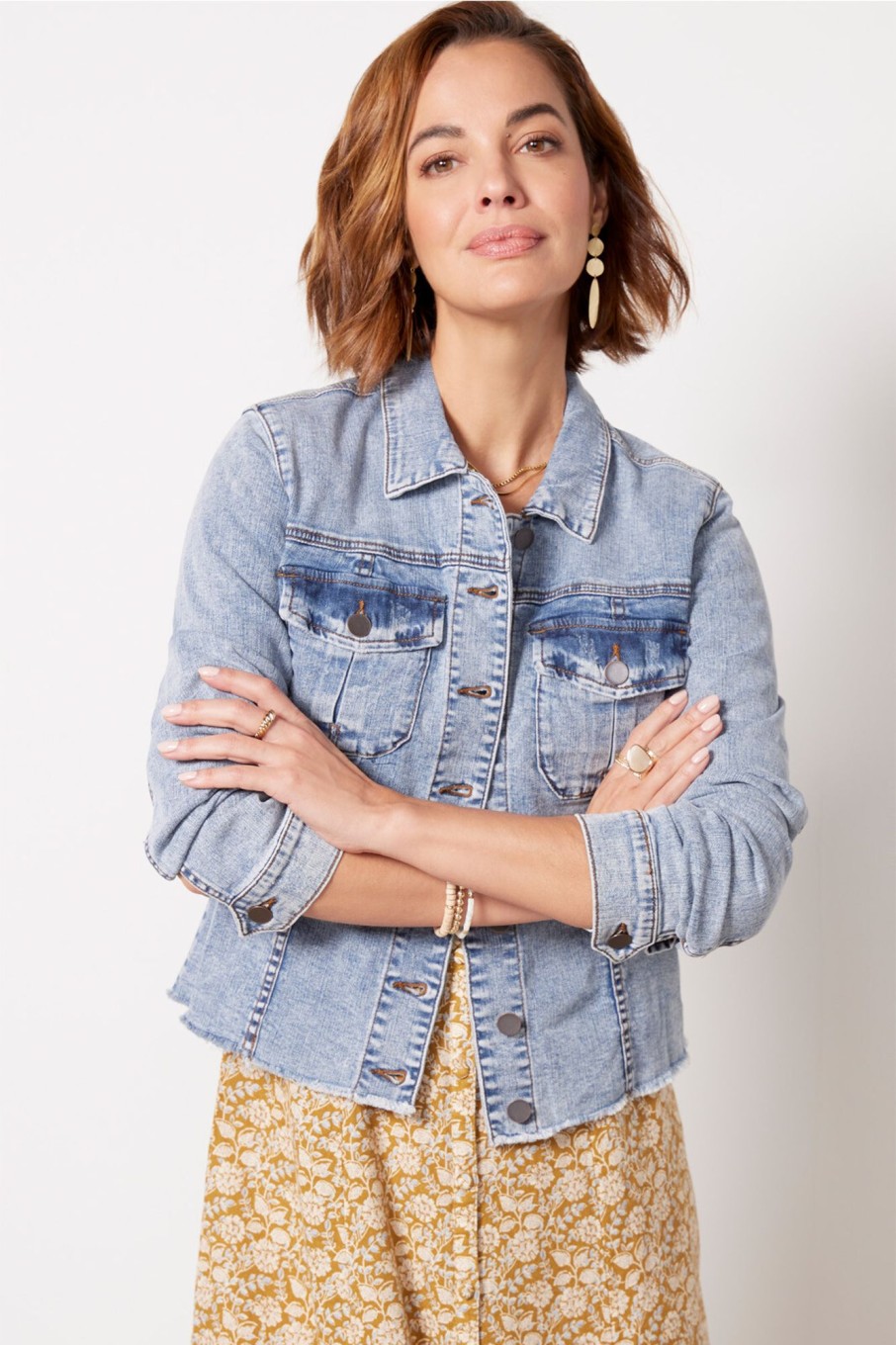 Clothing KUT FROM THE KLOTH | Kara Denim Jacket