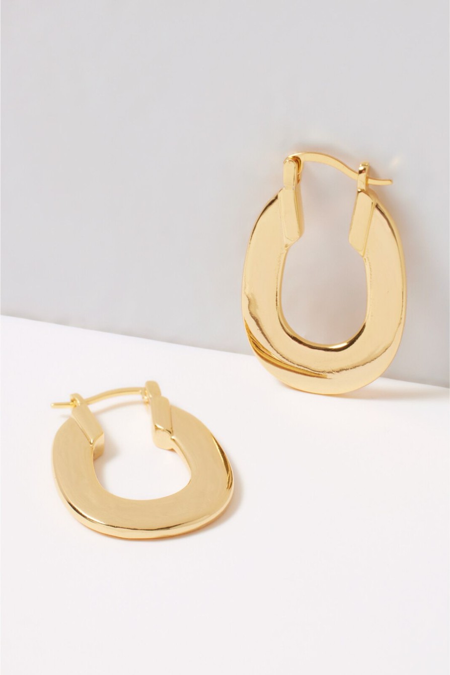 Shoes & Accessories EVEREVE | Gwyneth Flat Hoops