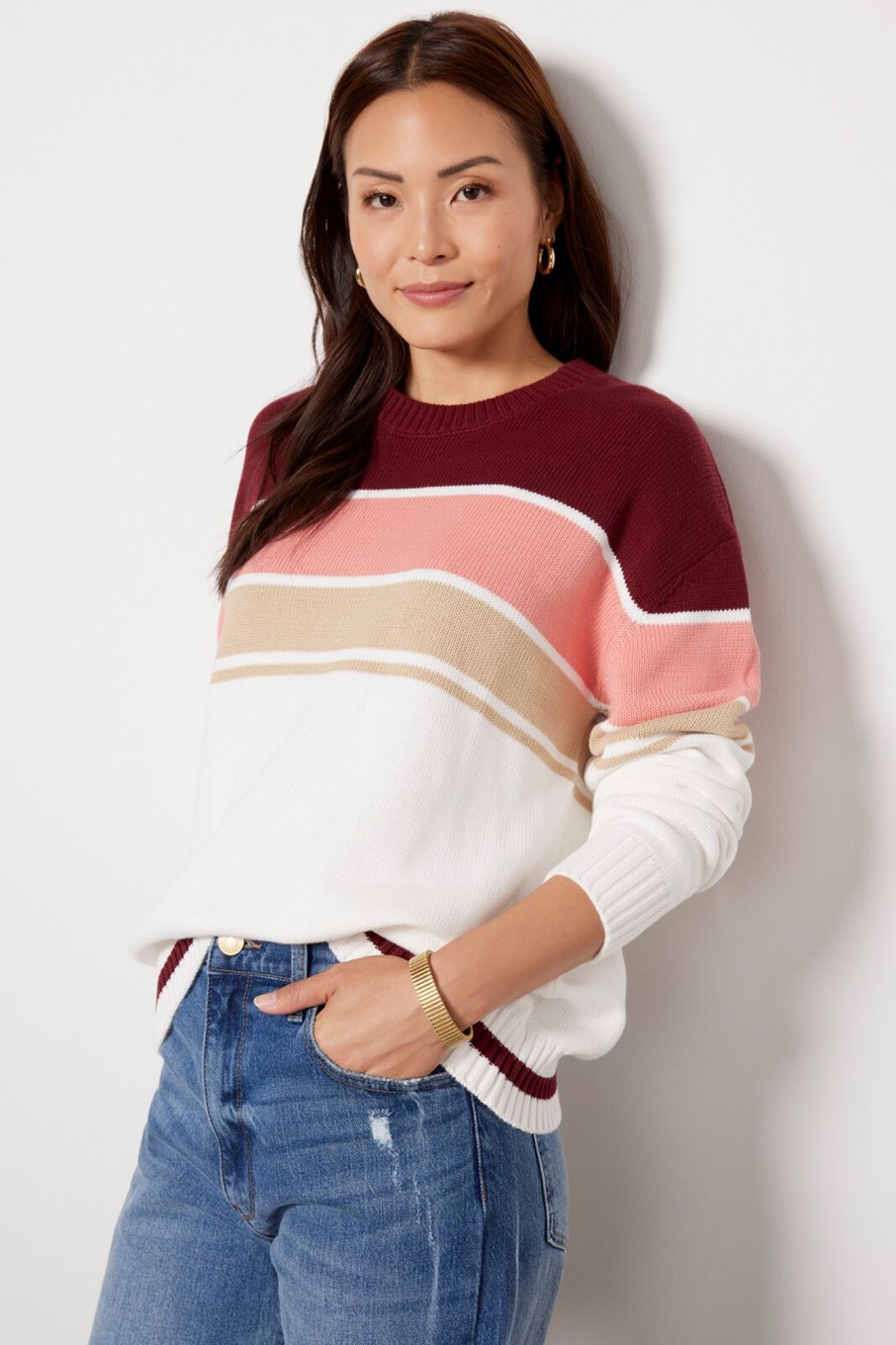 Clothing THE UPSIDE | Boo Knit Pullover