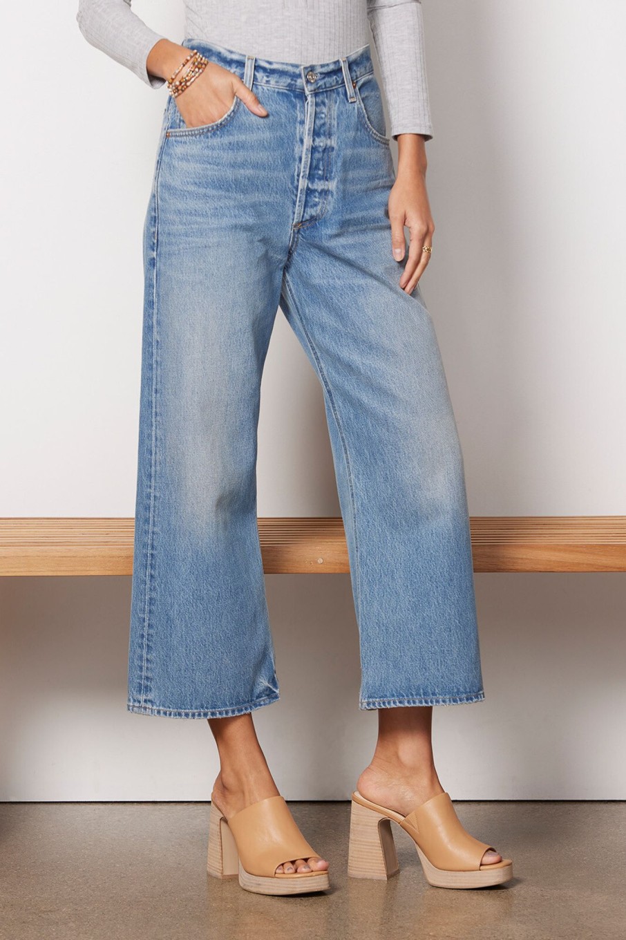 Clothing CITIZENS OF HUMANITY | Gaucho Vintage Wide Leg Jean